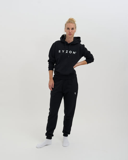 Rhythm Unisex Hooded Sweater "Typelogo"