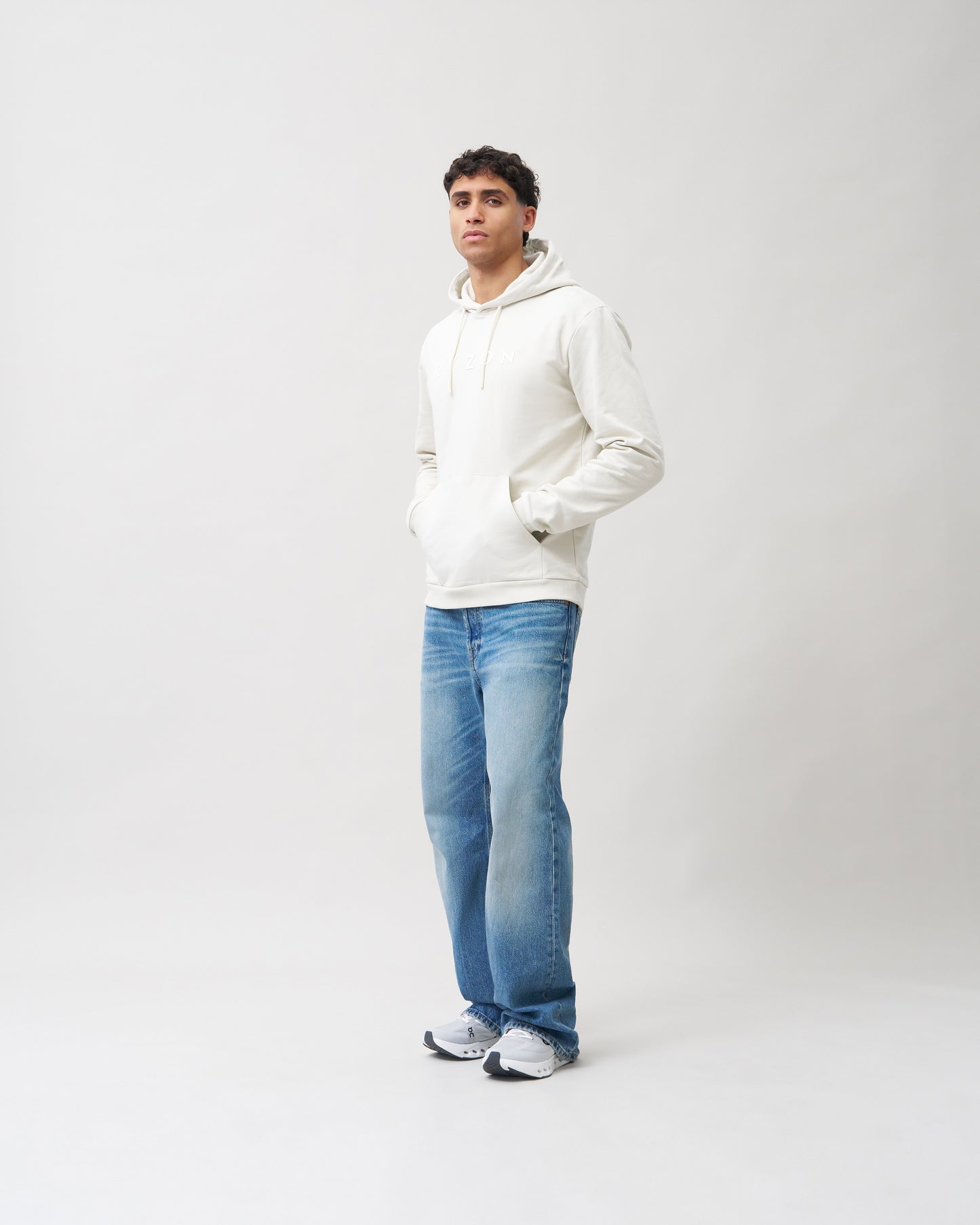 Rhythm Unisex Hooded Sweater "Typelogo"