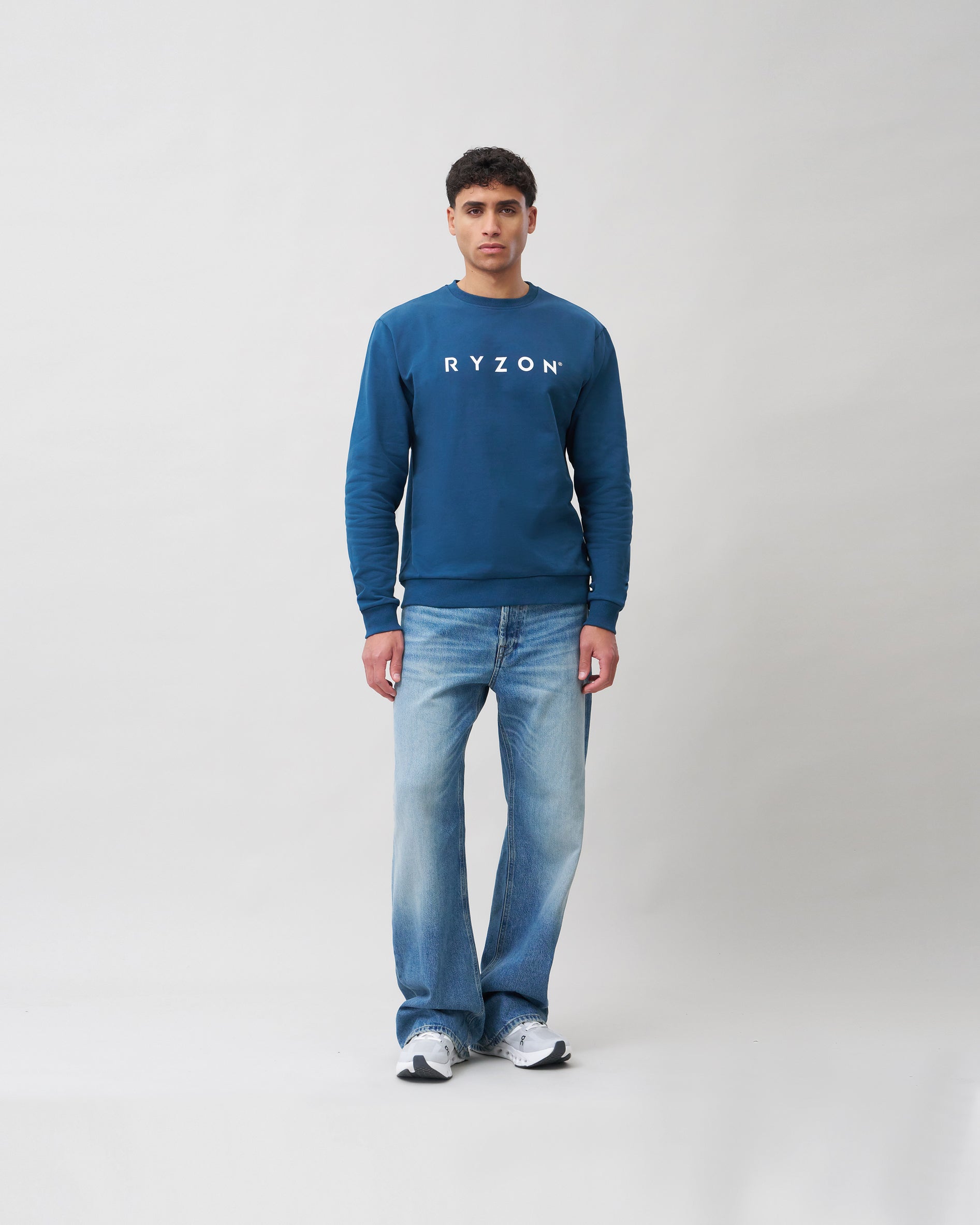 Rhythm Unisex Crewneck "Typelogo"