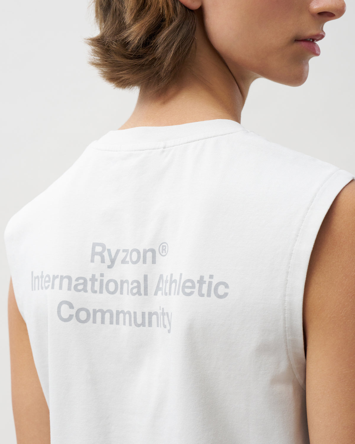 Rhythm Cropped Tank Top Women "Community"