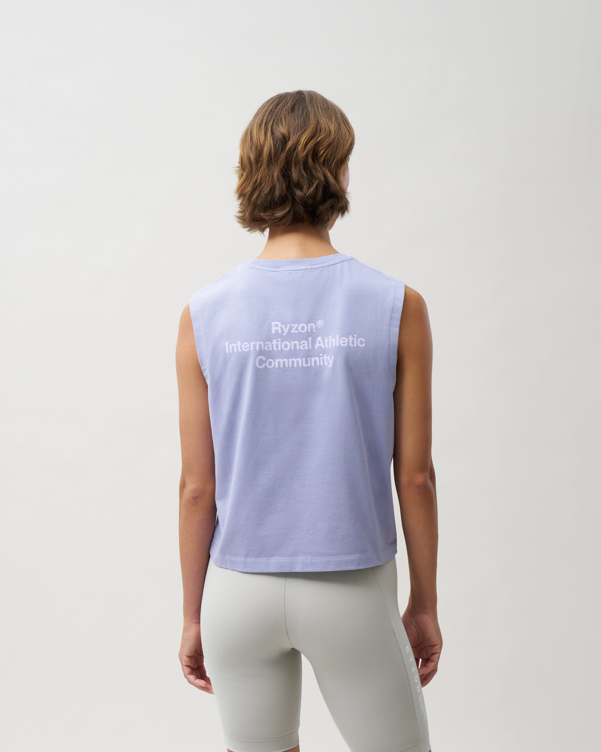 Rhythm Cropped Tank Top Women "Community"