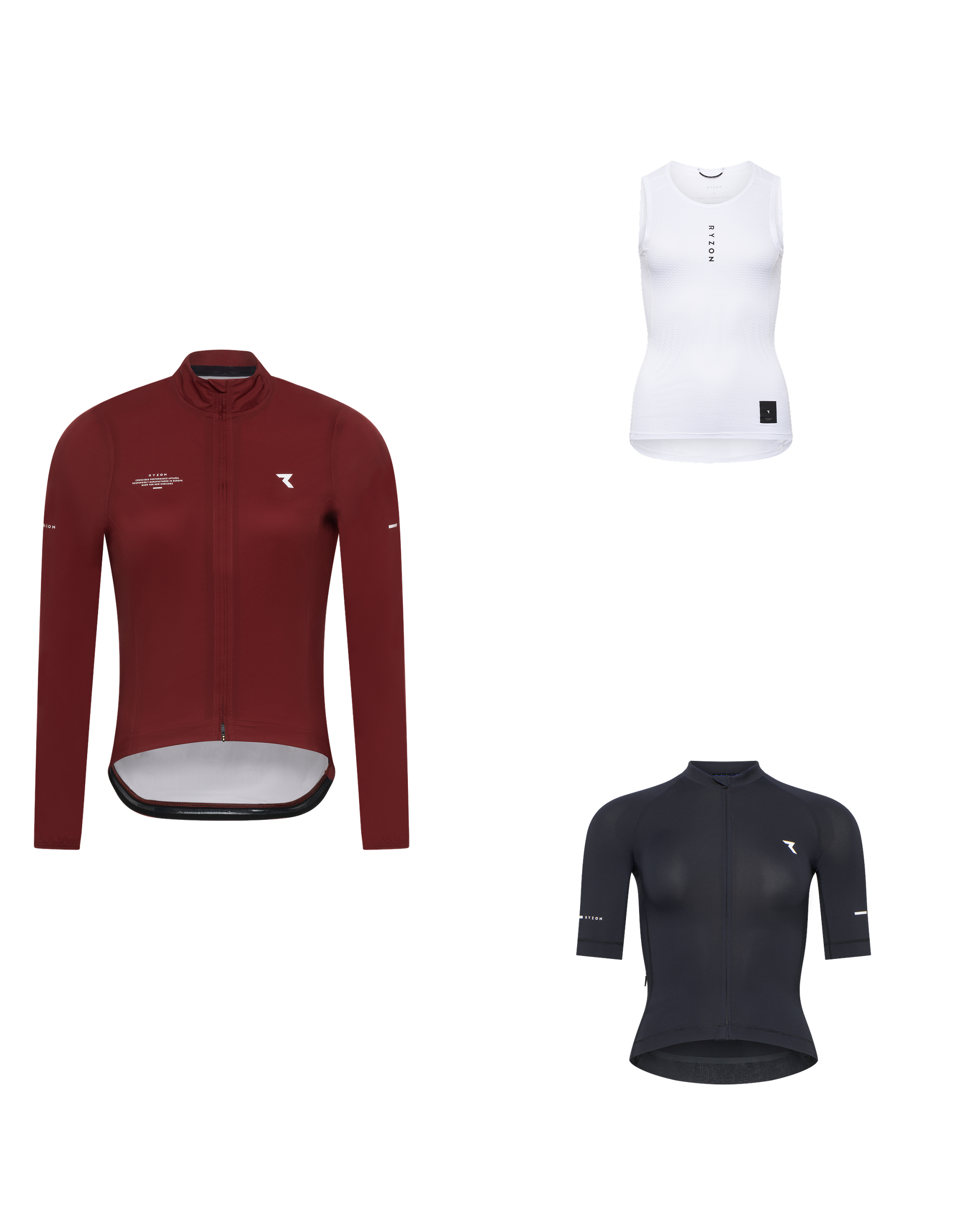 Ryzon Cycling Top Layers Bundle Women (3 Pcs)