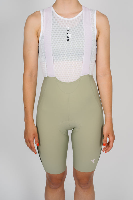 Off Grid Cycling Cargo Bib Shorts Women
