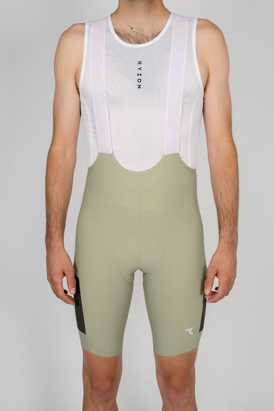Off Grid Cycling Cargo Bib Shorts Men