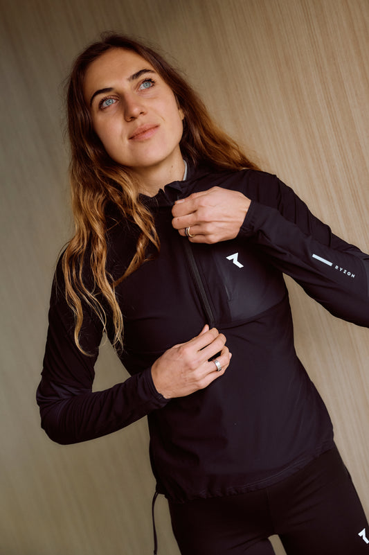 Phantom Running Thermal Quarter Zip Women